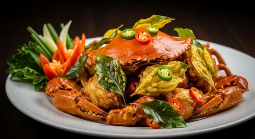 Cua Rang Lá Quế: Món Lạ Miệng Đổi Vị Cho Cả Nhà