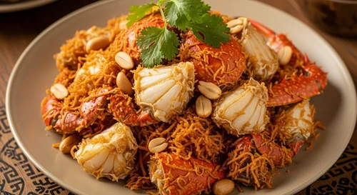 Cua Xào Dừa Nạo Truyền Thống