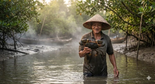 A Day in the Life of a Crab Farmer