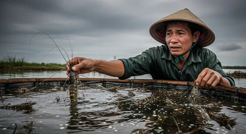 Ngành Nuôi Tôm Sú Đối Mặt Với Dịch Bệnh Đốm Trắng Chuyển Mùa Mùa Mưa