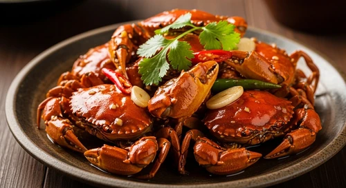 Ghẹ Sữa Rang Me Chóp Chép Cắn Bể Cả Vỏ Giòn Tan