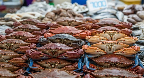 Cập Nhật Giá Cua Biển Tại Các Chợ Đầu Mối Bình Điền, Hóc Môn Hôm Nay