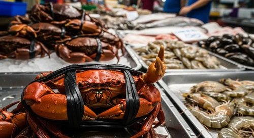 Góc Lừa Đảo Chợ Chiều: Mua 1Kg Ghẹ Sống Chỉ Còn Lại 4 Lạng Vì Đống Dây Cao Su