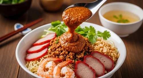 Hủ Tiếu Khô Sốt Mắm Ba Khía: Biến Tấu Thú Vị Thay Thế Xì Dầu Truyền Thống