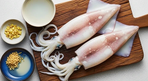 Khử Tanh Mực Tươi Bằng Nước Vo Gạo Và Rượu Gừng