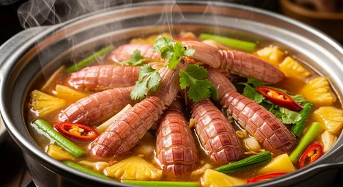 Lẩu Bề Bề Chua Cay Nước Dứa