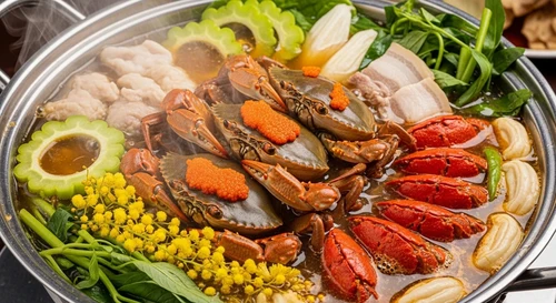 Lẩu Mắm Ba Khía Cửu Long: Mùi Thơm Nức Mũi Đánh Thức Vị Giác