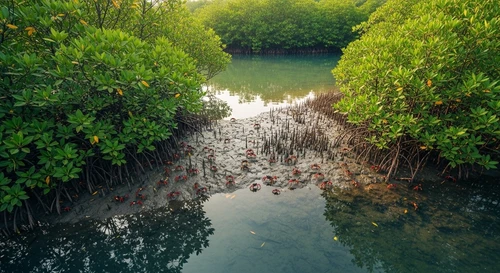 Mô Hình Nuôi Sinh Thái Ba Khía Tại Rừng Phòng Hộ Cà Mau Thu Lãi Khủng