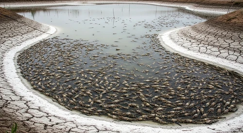 Nguy Cơ Mất Trắng Vụ Mùa Nuôi Tôm Sú Bán Thâm Canh Vì El Nino Xâm Nhập Mặn