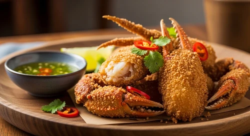Panko-Crusted Deep Fried Crab Claws