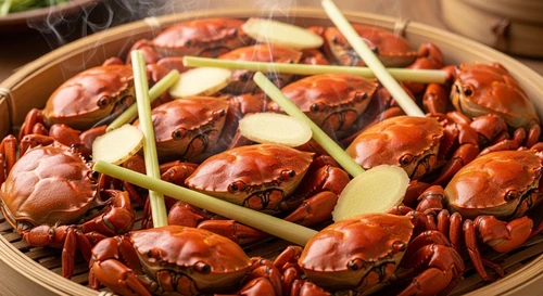 Steamed Fresh Ba Khia with Lemongrass and Ginger