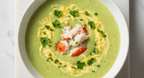 Súp Măng Tây Cua: Khai Vị Hoàn Hảo Cho Bữa Tiệc Sang Trọng