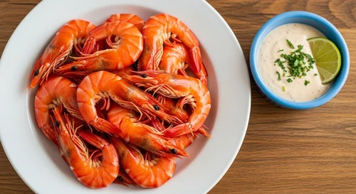 Tôm Luộc Nước Dừa Tươi Mọng Nước