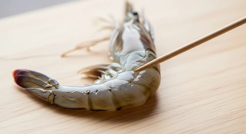 The 3-Second Toothpick Trick for Deveining Shrimp