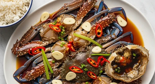 Korean Ganjang Gejang Using Vietnamese Blue Swimmer Crabs