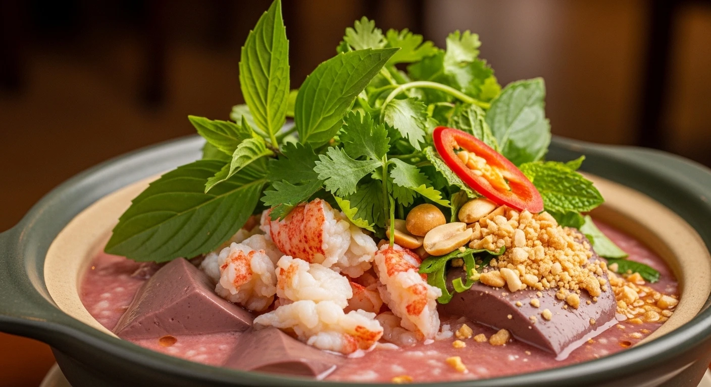 Tiết Canh Tôm Hùm Trứ Danh Phú Yên