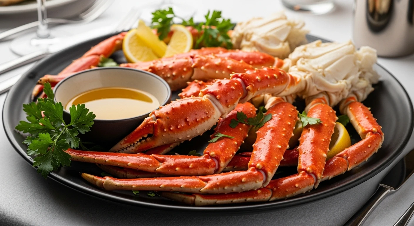 Đĩa Tôm Hùm Alaska Hấp Rượu Vang Trắng Hoàn Thiện