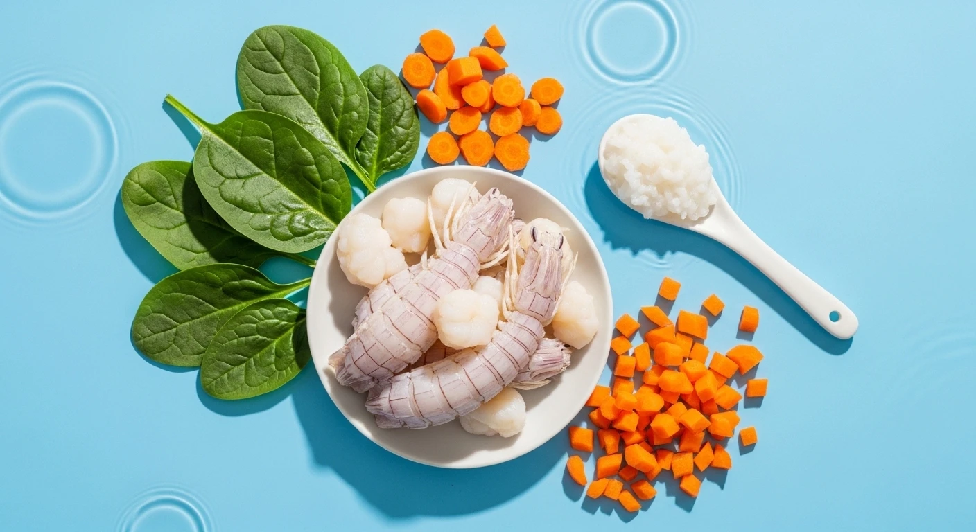 Bé yêu thích món cháo bề bề thơm ngon, giàu DHA