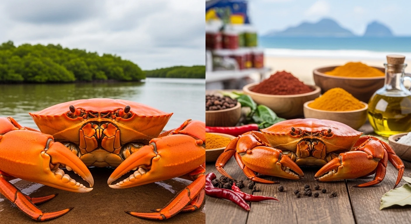 Vietnam Crab vs Brazilian Crab: Mangrove Nations, Different Crab Stories