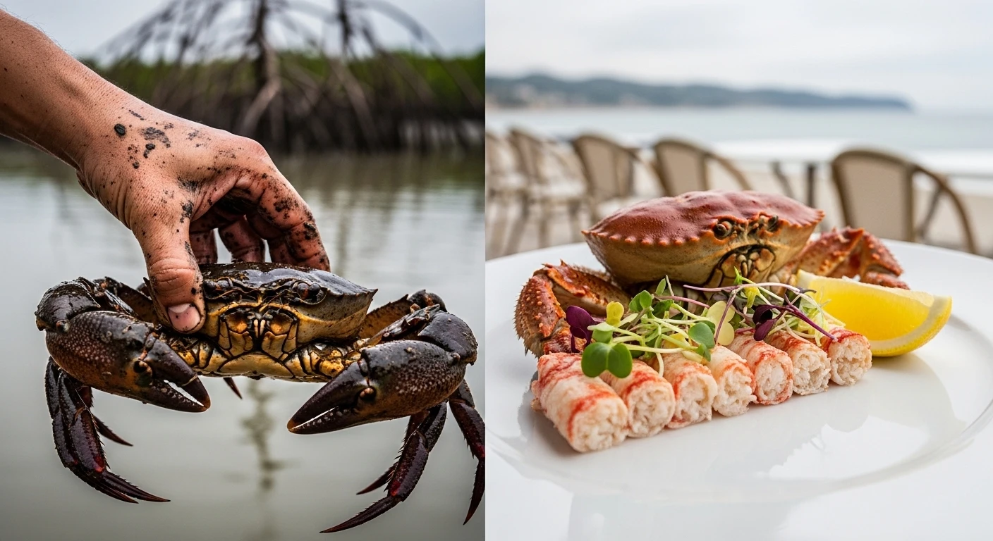 Vietnam Crab vs French Crab: Rustic Delta Crab vs Refined Coastal Gastronomy