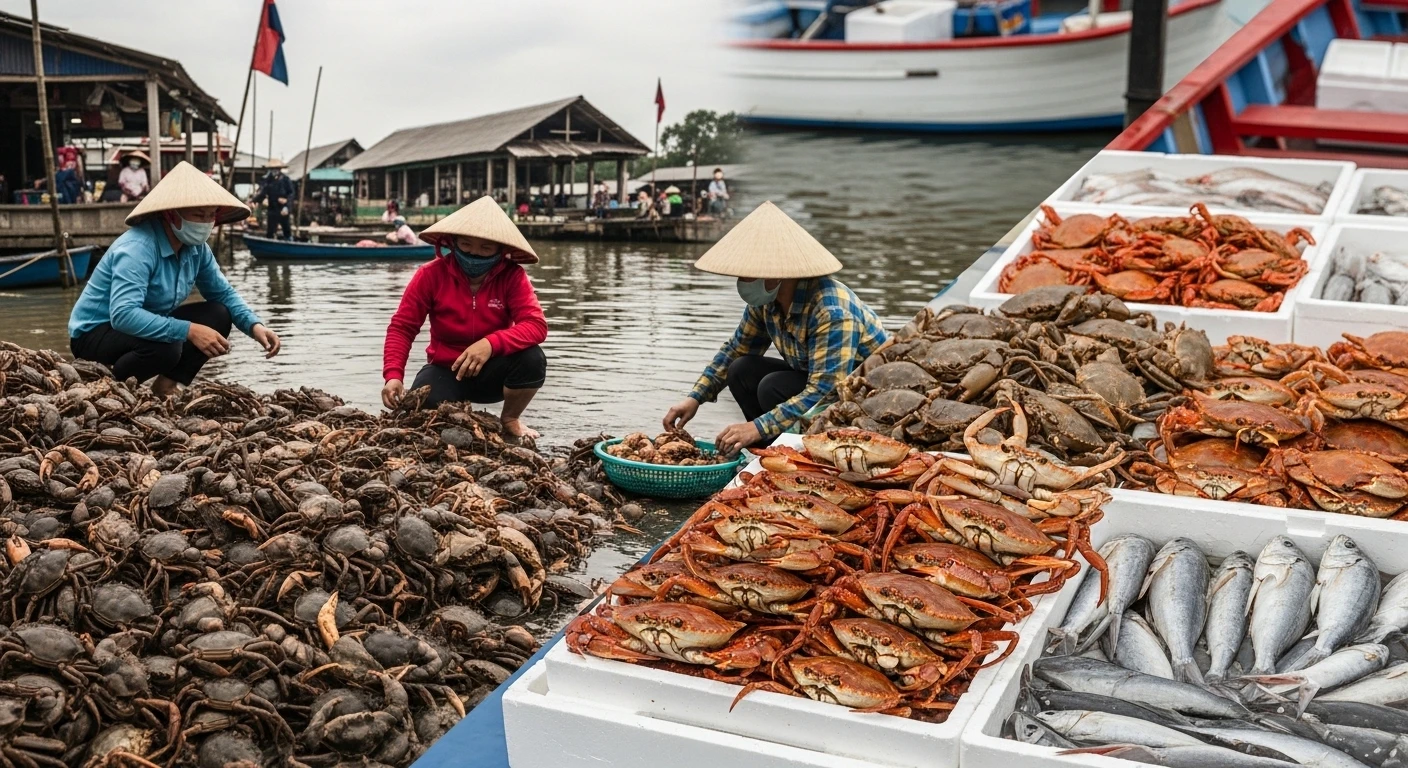 Vietnam Crab vs Dutch Crab: Estuary Logic Across Two Water Worlds