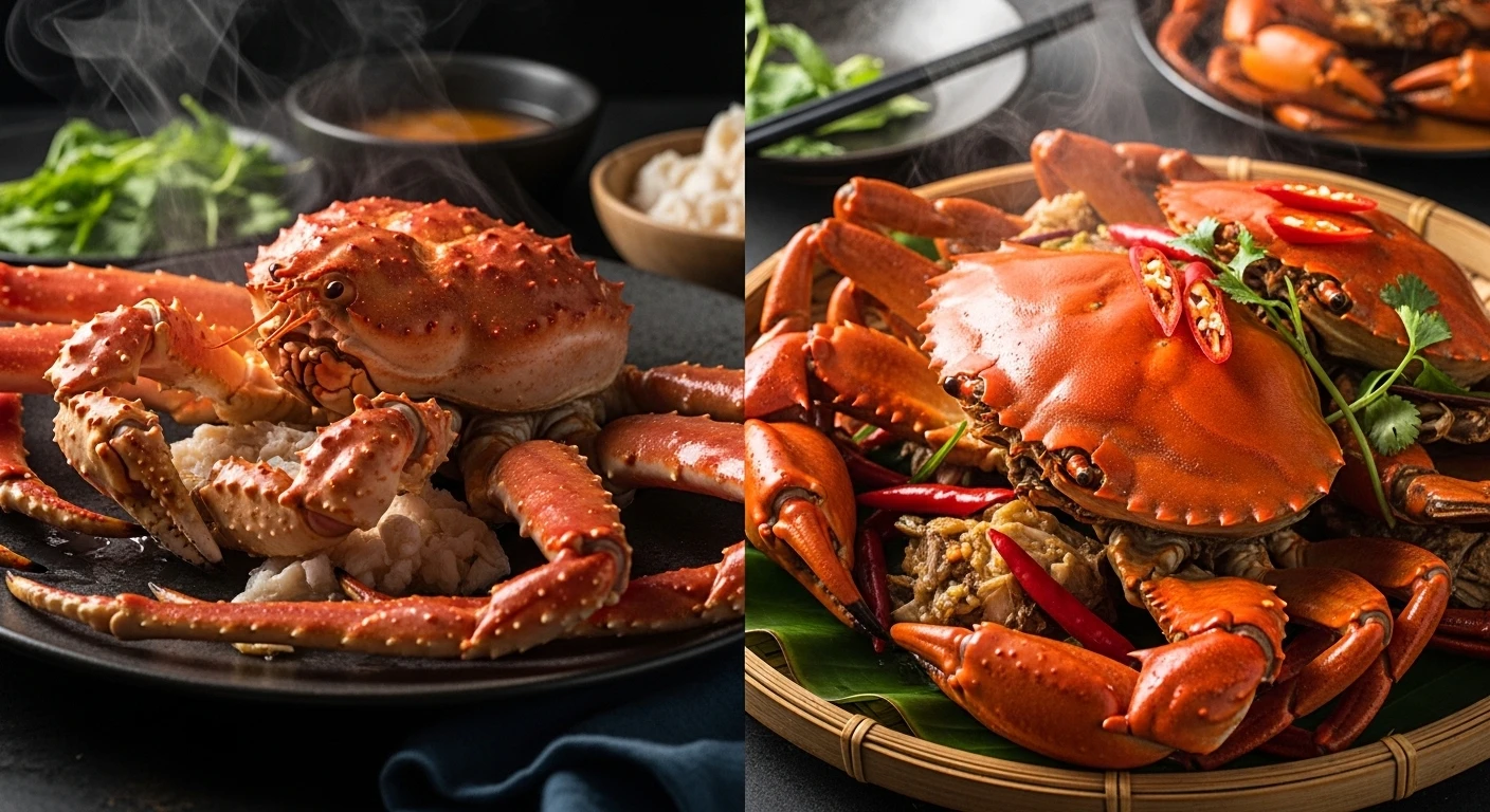 Vietnam Crab vs Norwegian Crab: Arctic Cleanliness vs Tropical Intensity