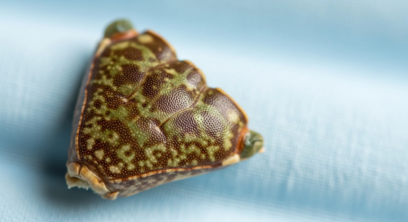 Yếm cua đực hình tam giác nhỏ